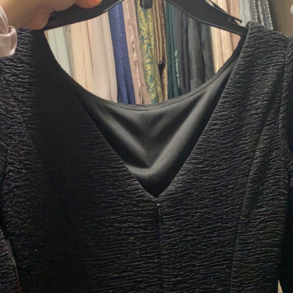 Eliza J black long sleeve dress - Picture 6 of 7